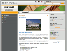 Tablet Screenshot of dehonit.cz